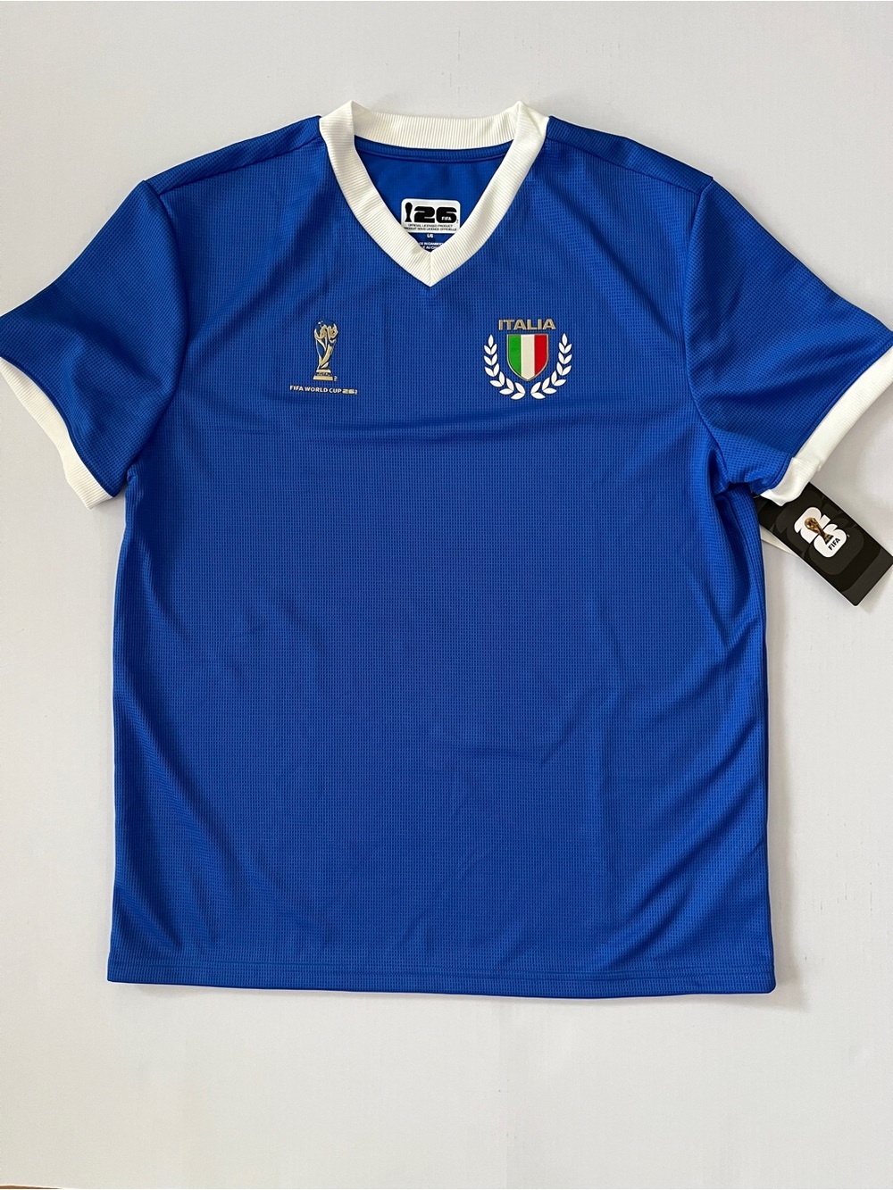 FIFA 2026 Italia Jersey – Size L – New with Tags 🇮🇹⚽